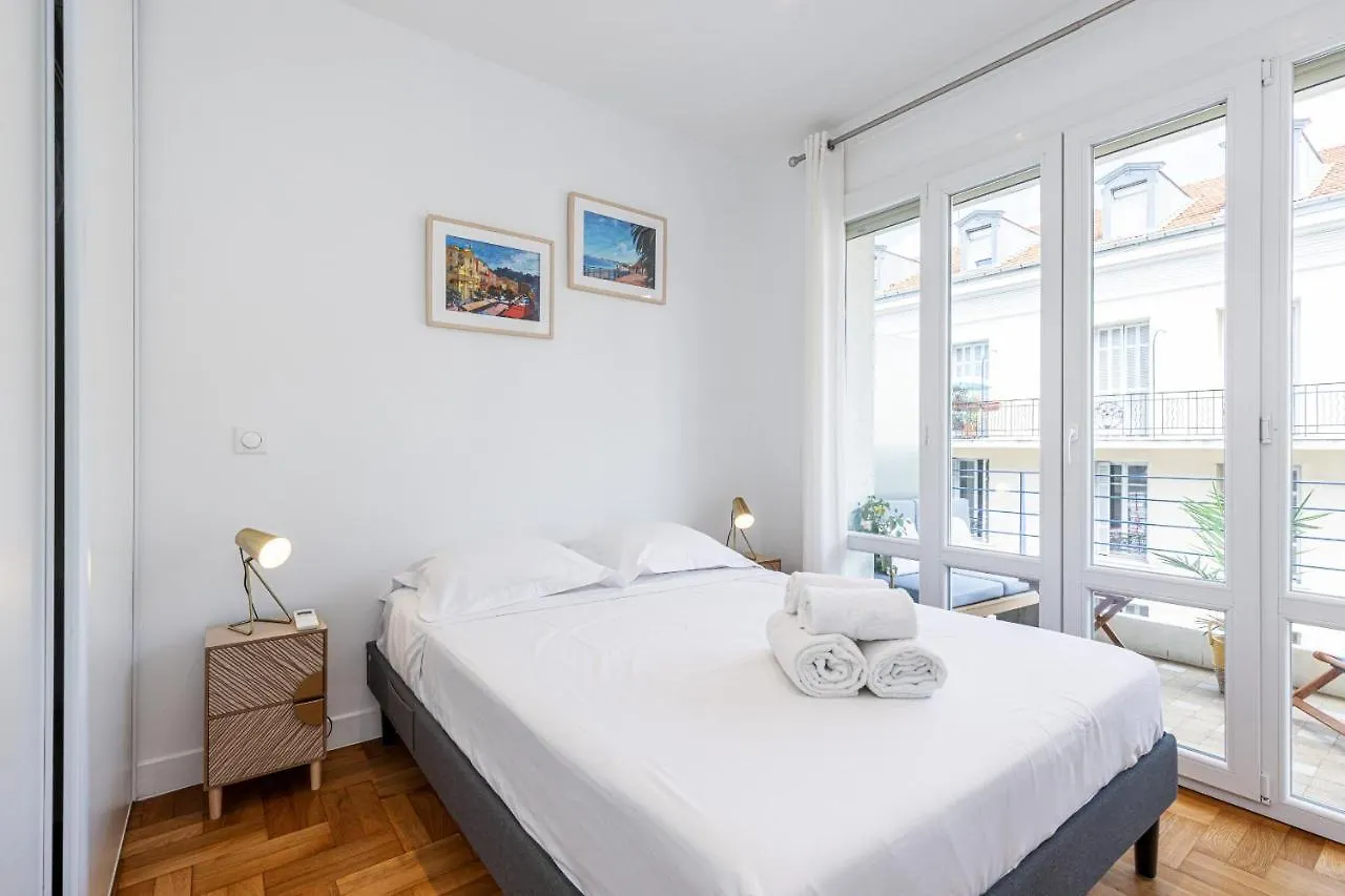 Apartmán Quiet 1 Bdr Downtown Terrace Ac & Parking Nice