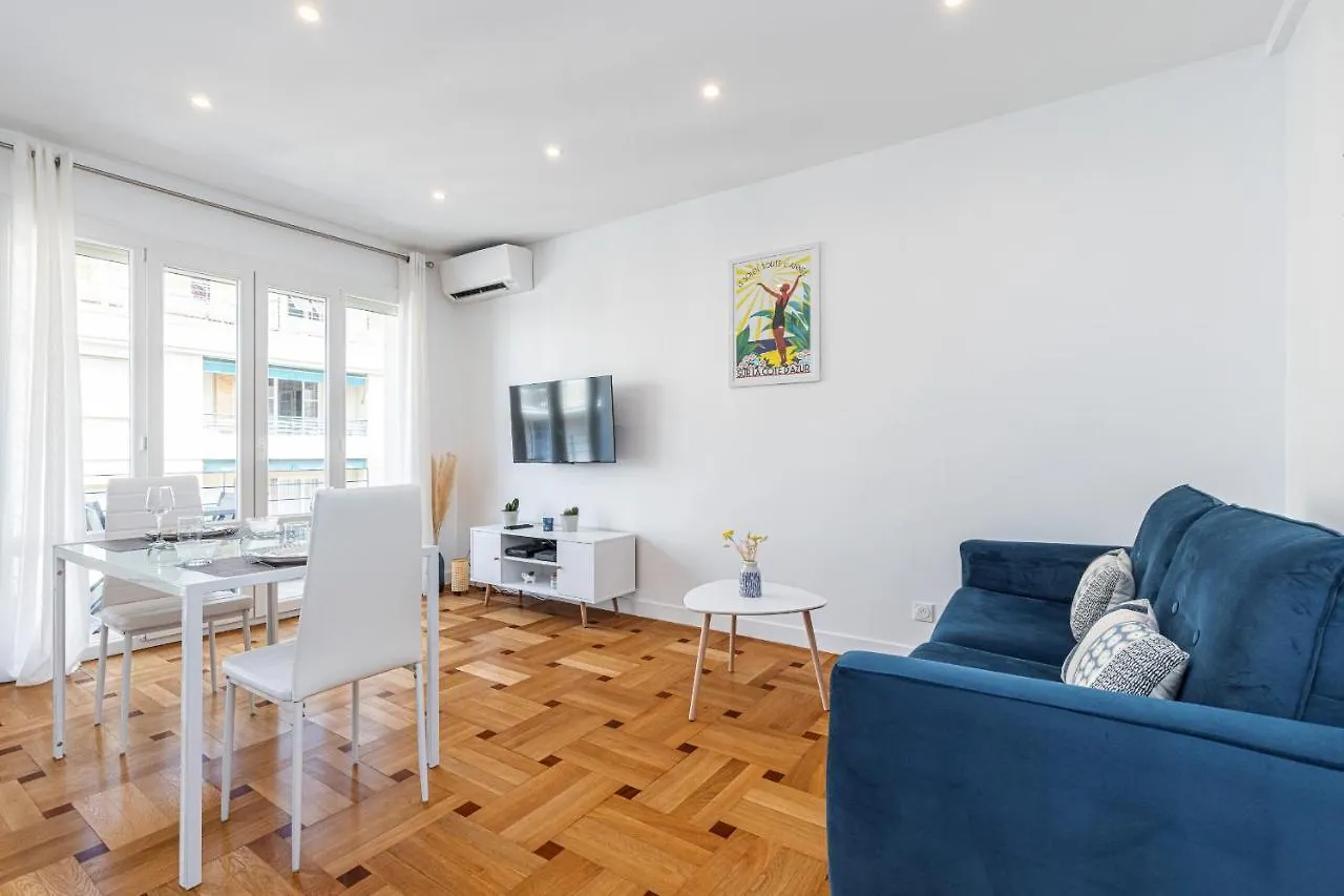 Apartmán Quiet 1 Bdr Downtown Terrace Ac & Parking Nice Francie