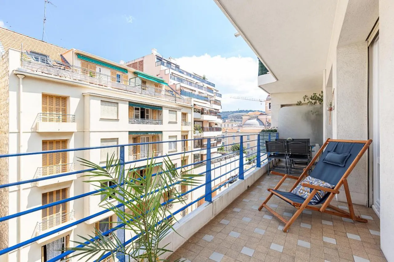 Apartmán Quiet 1 Bdr Downtown Terrace Ac & Parking Nice 0*,